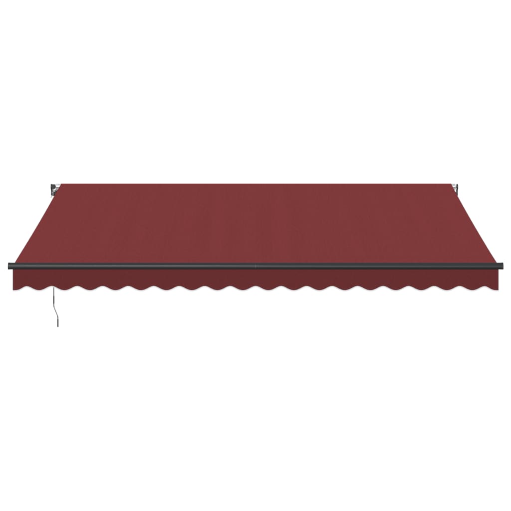 Tenda da Sole Retrattile Manuale con LED BordÃ² 450x300 cm
