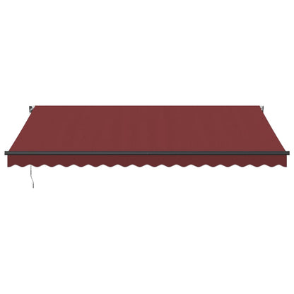 Tenda da Sole Retrattile Manuale con LED BordÃ² 450x300 cm