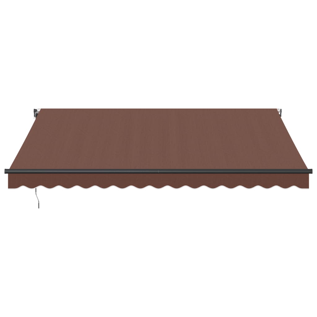 Tenda da Sole Retrattile Automatica Marrone 400x350 cm