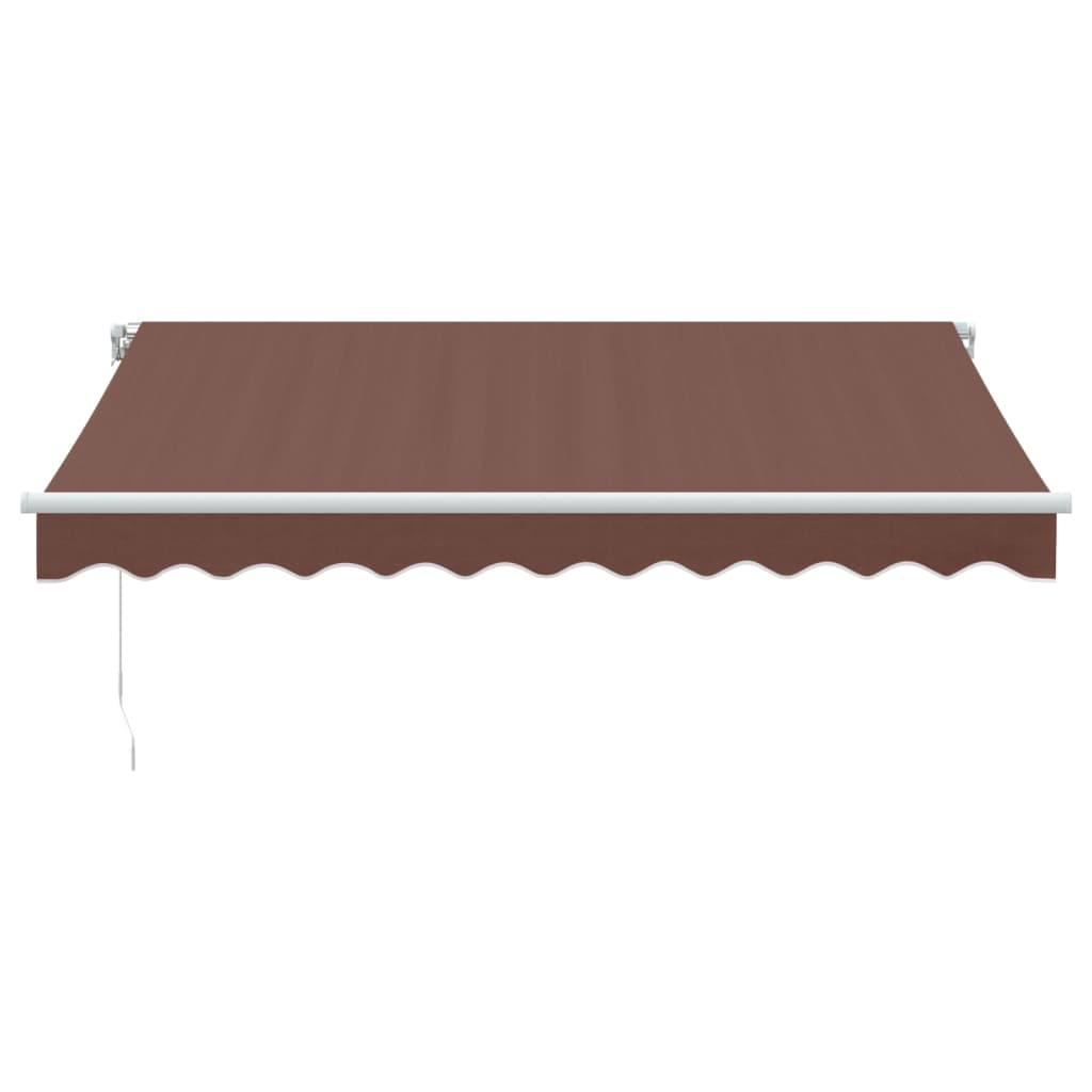 Tenda Sole Retrattile Manuale 300x250 cm Marrone