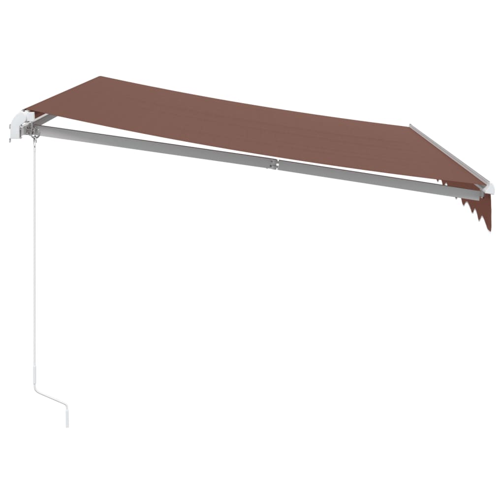 Tenda Sole Retrattile Manuale 300x250 cm Marrone
