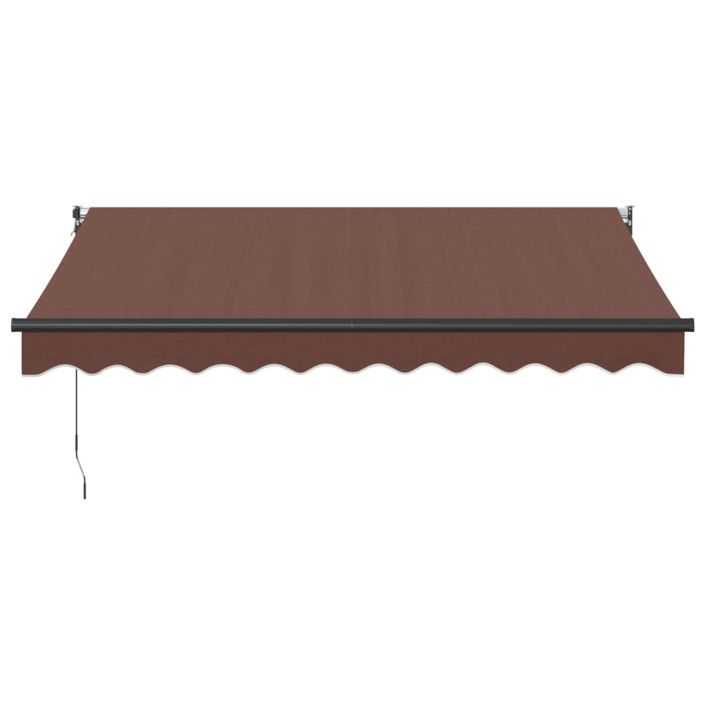 Tenda Sole Retrattile Manuale 300x250 cm Marrone