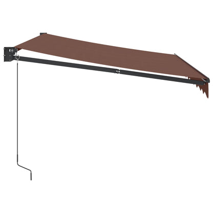 Tenda Sole Retrattile Manuale 300x250 cm Marrone