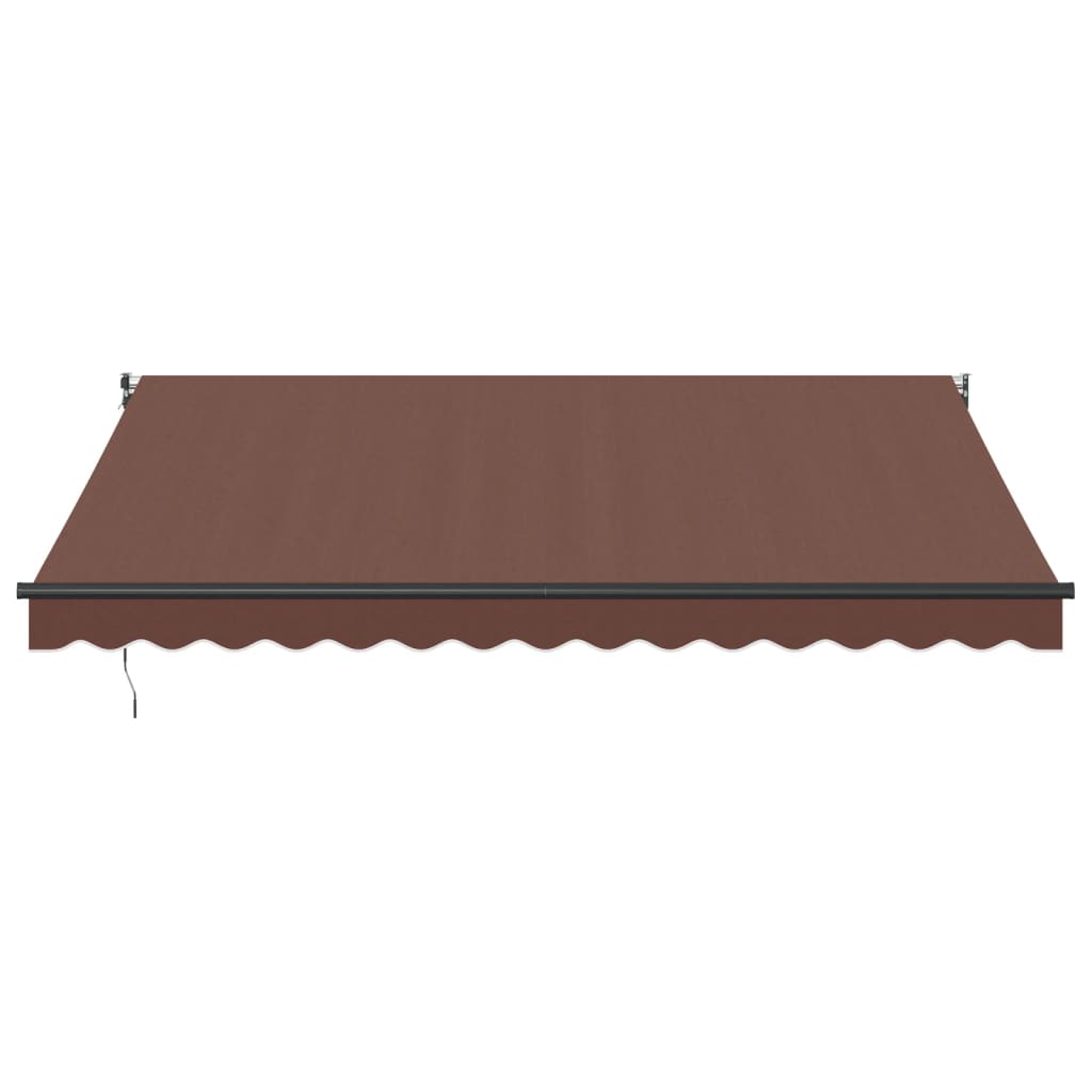 Tenda Sole Retrattile Manuale 400x300 cm Marrone