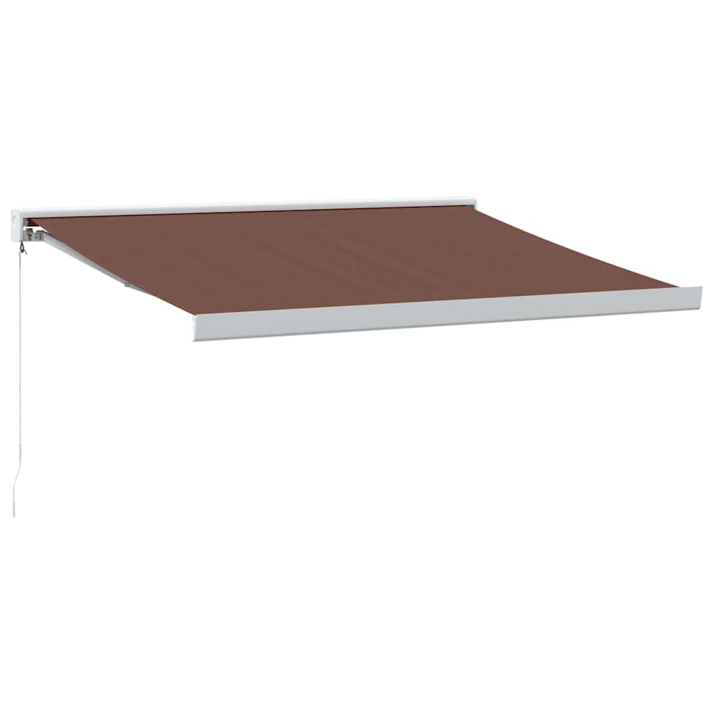 Tenda Sole Retrattile Manuale 300x250 cm Marrone