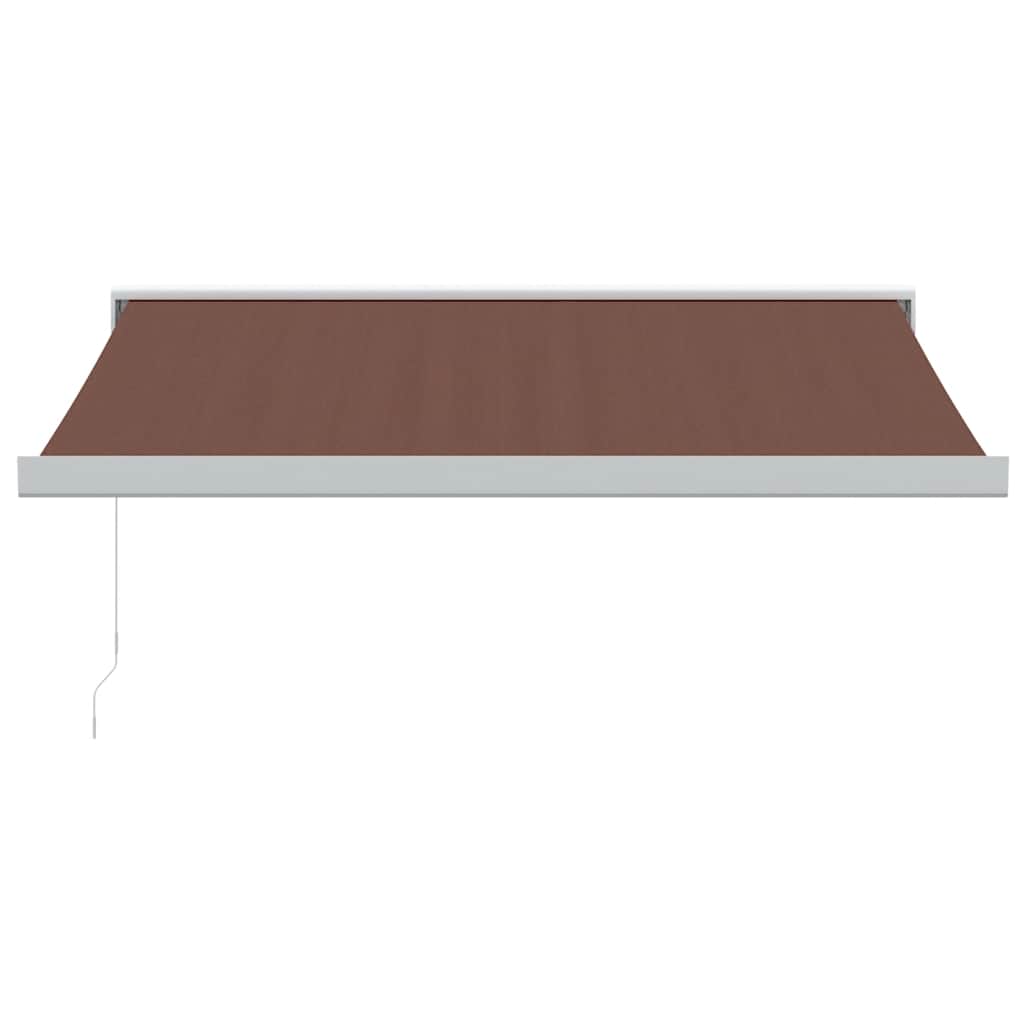 Tenda Sole Retrattile Manuale 300x250 cm Marrone