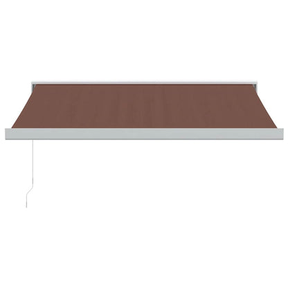 Tenda Sole Retrattile Manuale 300x250 cm Marrone
