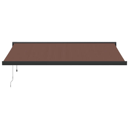 Tenda da Sole Retrattile Automatica 400x300 cm Marrone