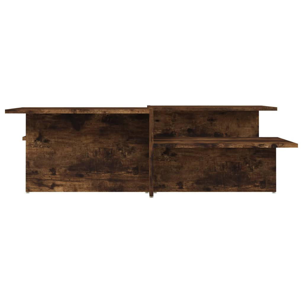 Tavolini da Salotto 2 pz Rovere Fumo in Legno Multistrato