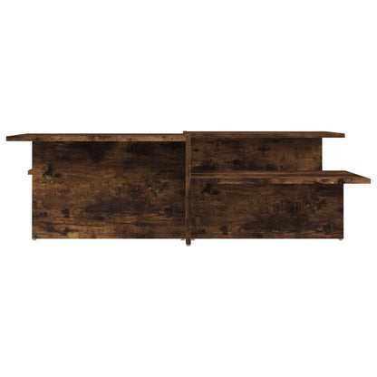 Tavolini da Salotto 2 pz Rovere Fumo in Legno Multistrato