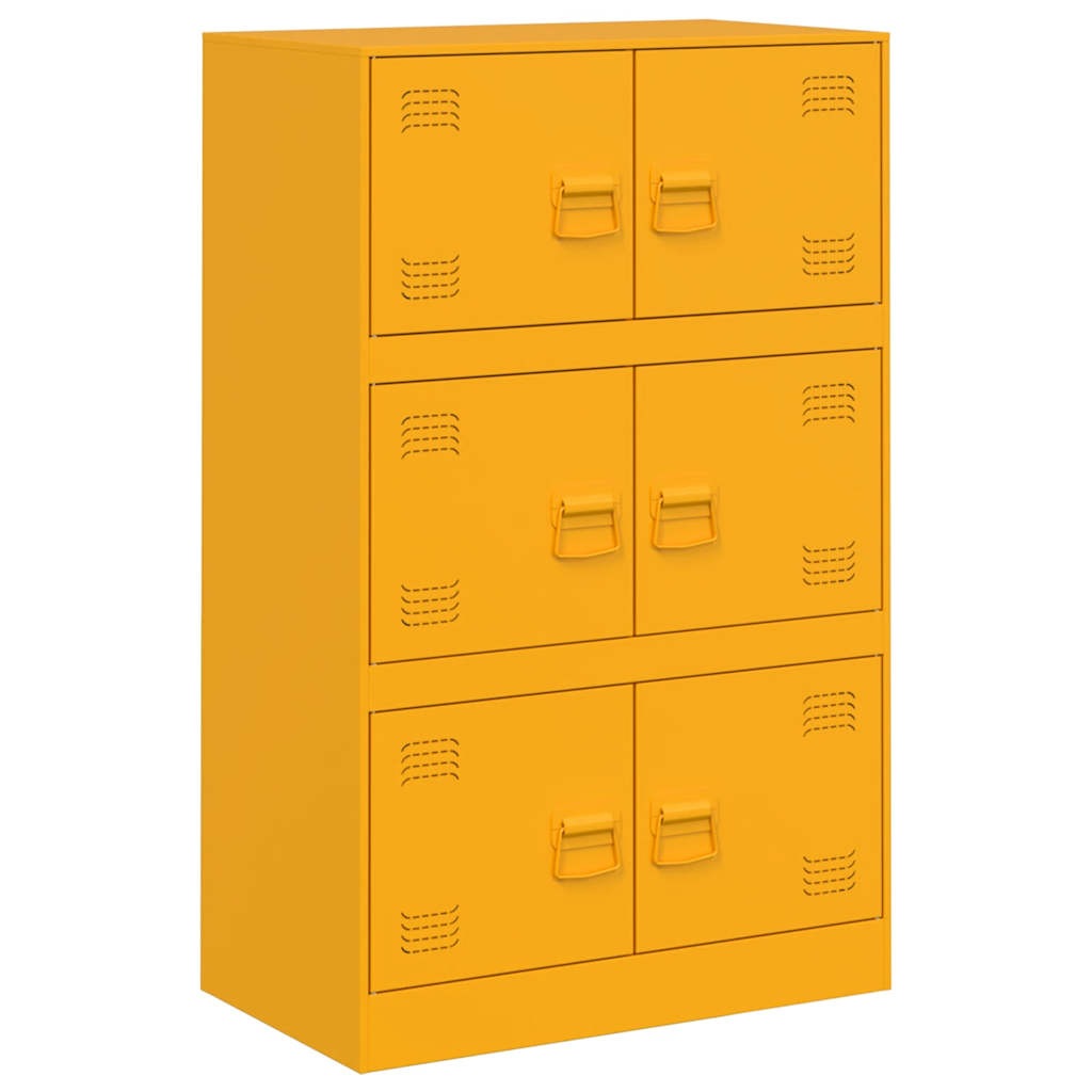 Credenza Antracite 67x39x107 cm in Acciaio