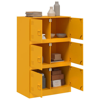 Credenza Antracite 67x39x107 cm in Acciaio