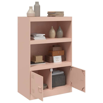 Credenza Rosa 67x39x107 cm in Acciaio