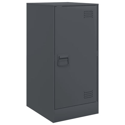 Credenza Antracite 34,5x39x73 cm in Acciaio