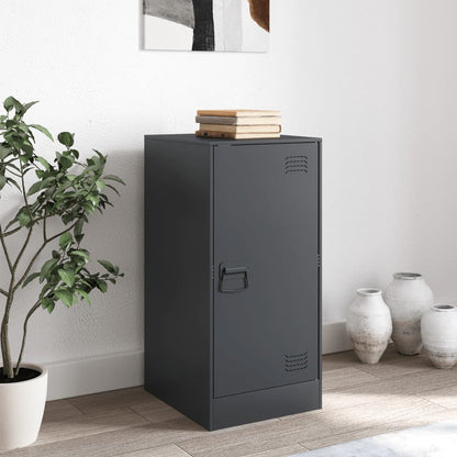 Credenza Antracite 34,5x39x73 cm in Acciaio