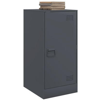 Credenza Antracite 34,5x39x73 cm in Acciaio