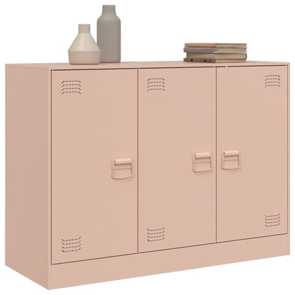 Credenza Rosa 99x39x73 cm in Acciaio