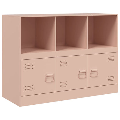 Credenza Rosa 99x39x73 cm in Acciaio