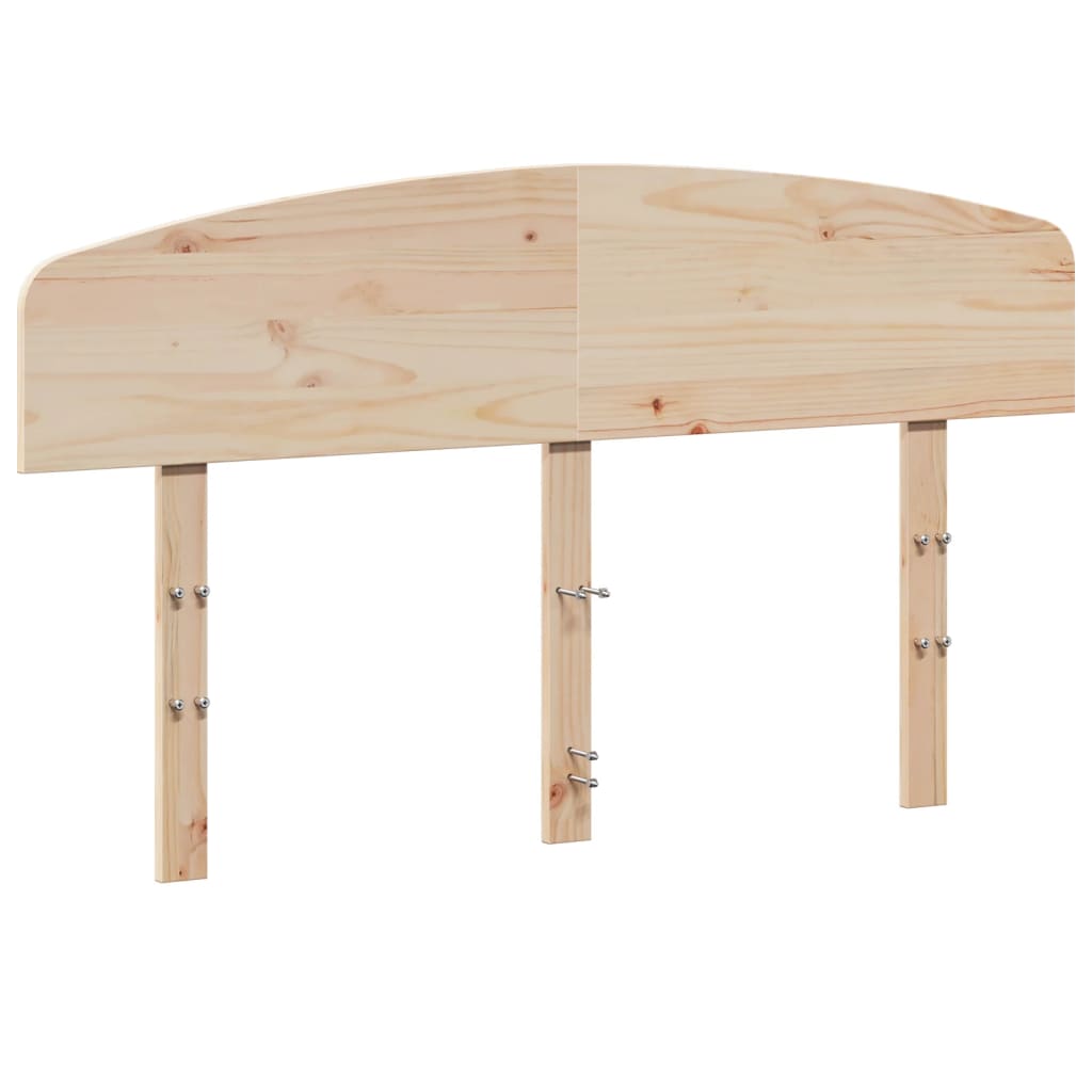 Testiera 150 cm in Legno Massello di Pino