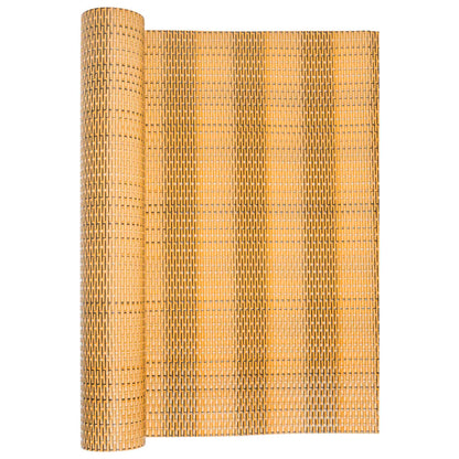 Paravento da Balcone Marrone Chiaro 600x90 cm in Polyrattan