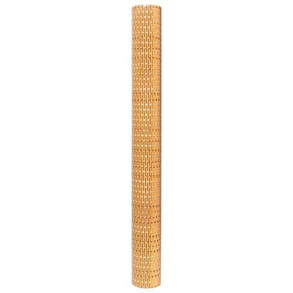 Paravento da Balcone Marrone Chiaro 600x100 cm in Polyrattan