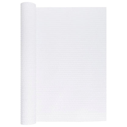 Paravento da Balcone Bianco 300x90 cm in Polyrattan