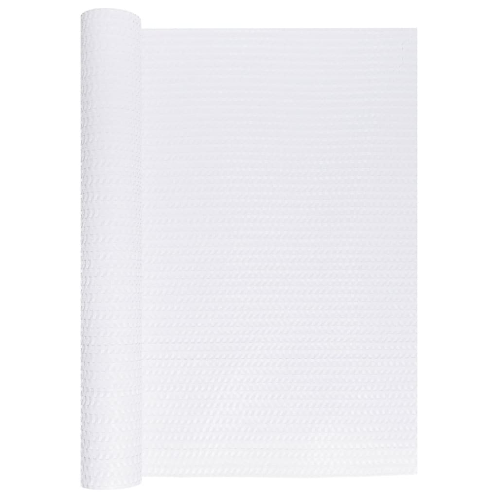 Paravento da Balcone Bianco 300x100 cm in Polyrattan