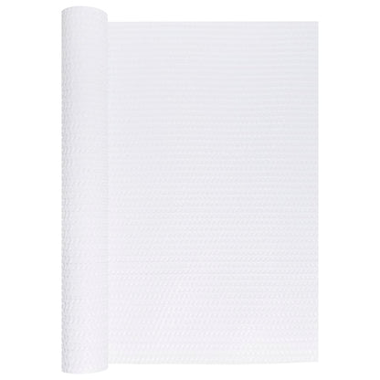 Paravento da Balcone Bianco 400x90 cm in Polyrattan