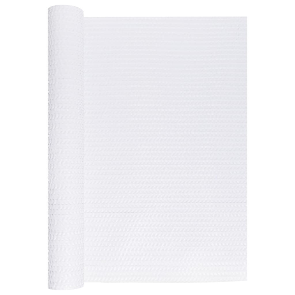 Paravento da Balcone Bianco 400x100 cm in Polyrattan