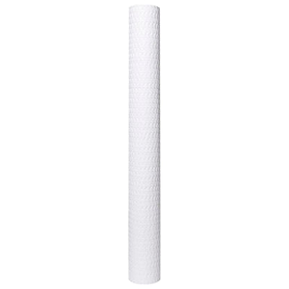 Paravento da Balcone Bianco 500x90 cm in Polyrattan