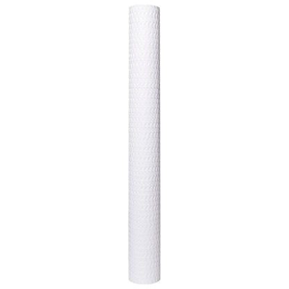 Paravento da Balcone Bianco 500x100 cm in Polyrattan