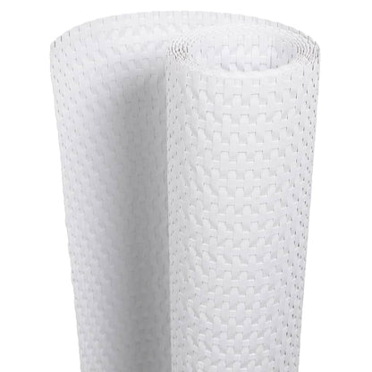 Paravento da Balcone Bianco 600x90 cm in Polyrattan
