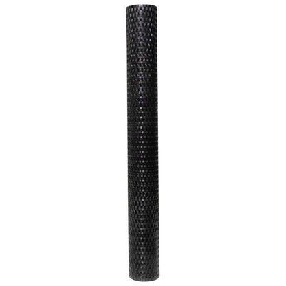 Paravento da Balcone Nero 1000x80 cm in Polyrattan