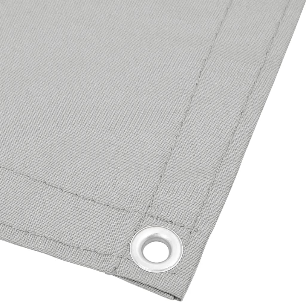 Paravento Balcone Grigio chiaro 90x800cm 100% Poliestere Oxford