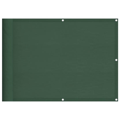 Paravento Balcone Verde Scuro 75x800 cm 100% Poliestere Oxford