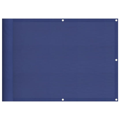 Paravento da Balcone Blu 75x1000 cm 100% Poliestere Oxford