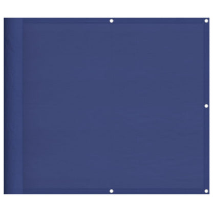 Paravento da Balcone Blu 90x800 cm 100% Poliestere Oxford