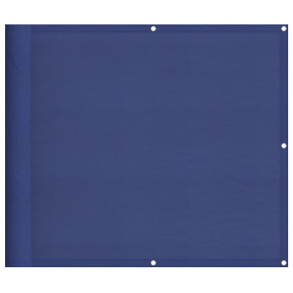 Paravento da Balcone Blu 90x1000 cm 100% Poliestere Oxford