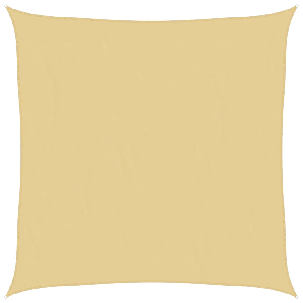 Vela Parasole Sabbia 7x7 m 100% Poliestere Oxford