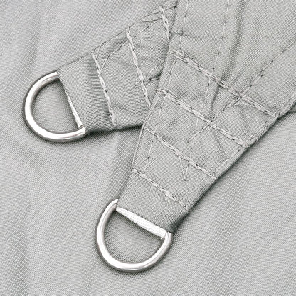 Vela Parasole Grigio Chiaro 6x5 m 100% Poliestere Oxford