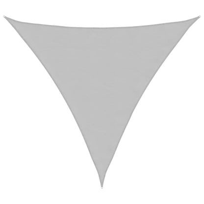 Vela Parasole Grigio Chiaro 5x5x5 m 100% Poliestere Oxford