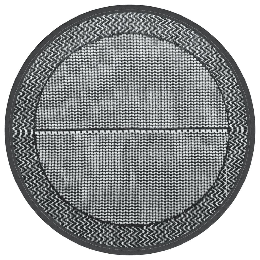 Tappeto da Esterno ARAKIL Grigio ÃƒËœ120 cm in PP