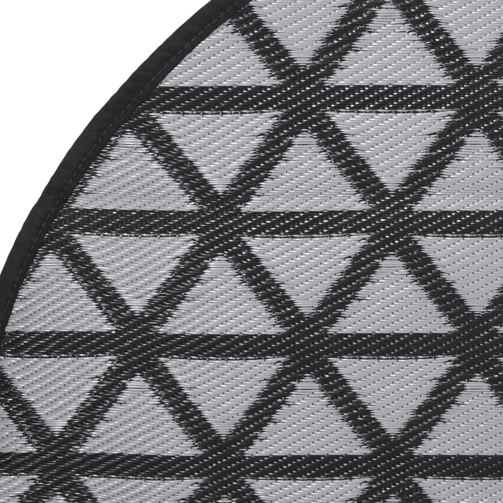 Tappeto da Esterni ARAKIL Nero ÃƒËœ200 cm in PP
