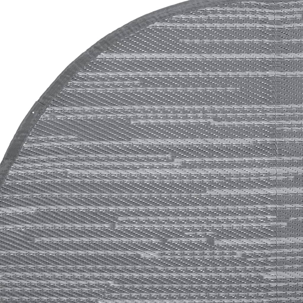 Tappeto da Esterno ARAKIL Grigio ÃƒËœ120 cm in PP