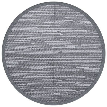 Tappeto da Esterno ARAKIL Grigio Ã˜160 cm in PP