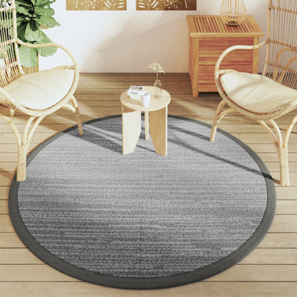 Tappeto da Esterno ARAKIL Grigio Ã˜160 cm in PP