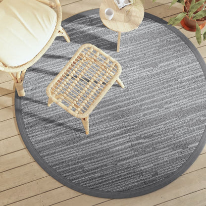 Tappeto da Esterno ARAKIL Grigio ÃƒËœ160 cm in PP