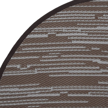 Tappeto da Esterni ARAKIL Marrone ÃƒËœ120 cm in PP