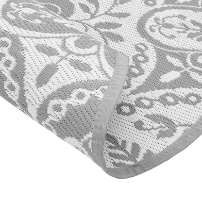 Tappeto da Esterni ARAKIL Grigio Chiaro ÃƒËœ120 cm in PP