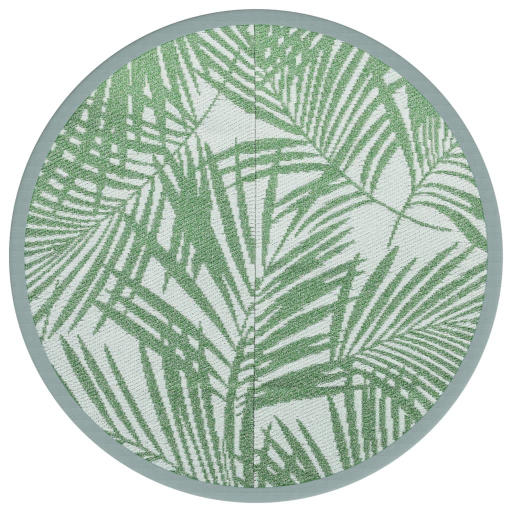 Tappeto da Esterno ARAKIL Verde ÃƒËœ120 cm in PP